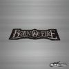 BORN OF FIRE - Silver Logo