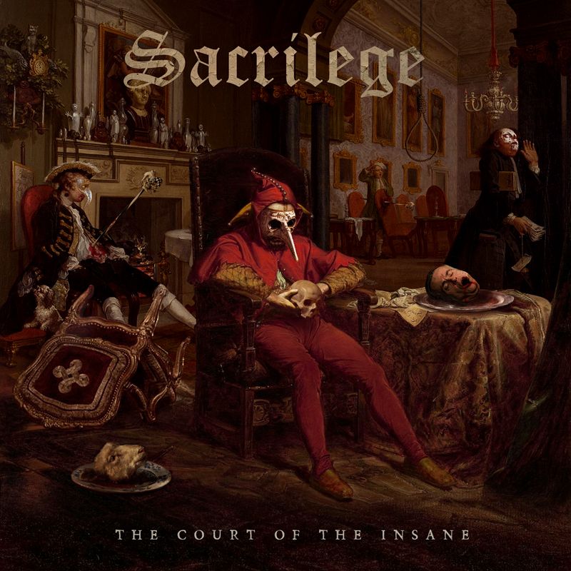 Sacrilege "The Court Of The Insane" Artwork