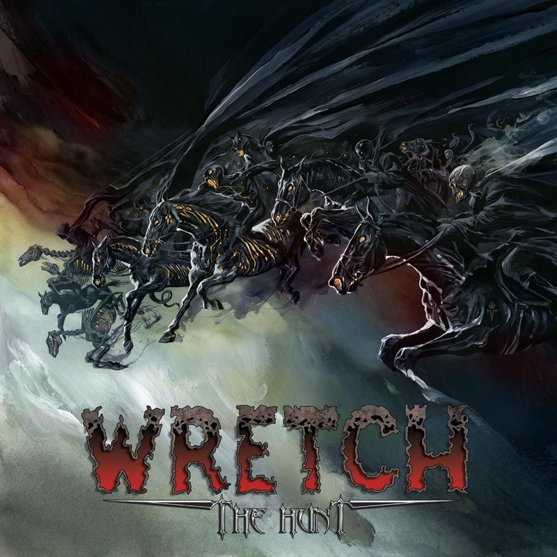 WRETCH - The Hunt (signed CD by Juan Ricardo)
