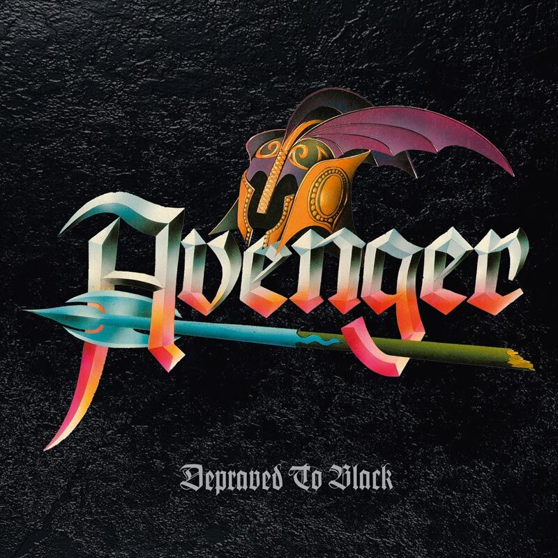 AVENGER - Depraved To Black (Black/Silver Splatter)