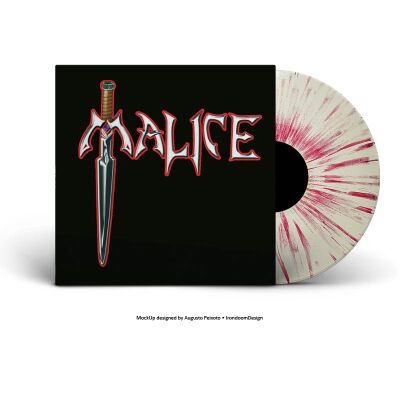 MALICE - Triumph And Glory (clear red Splatter)