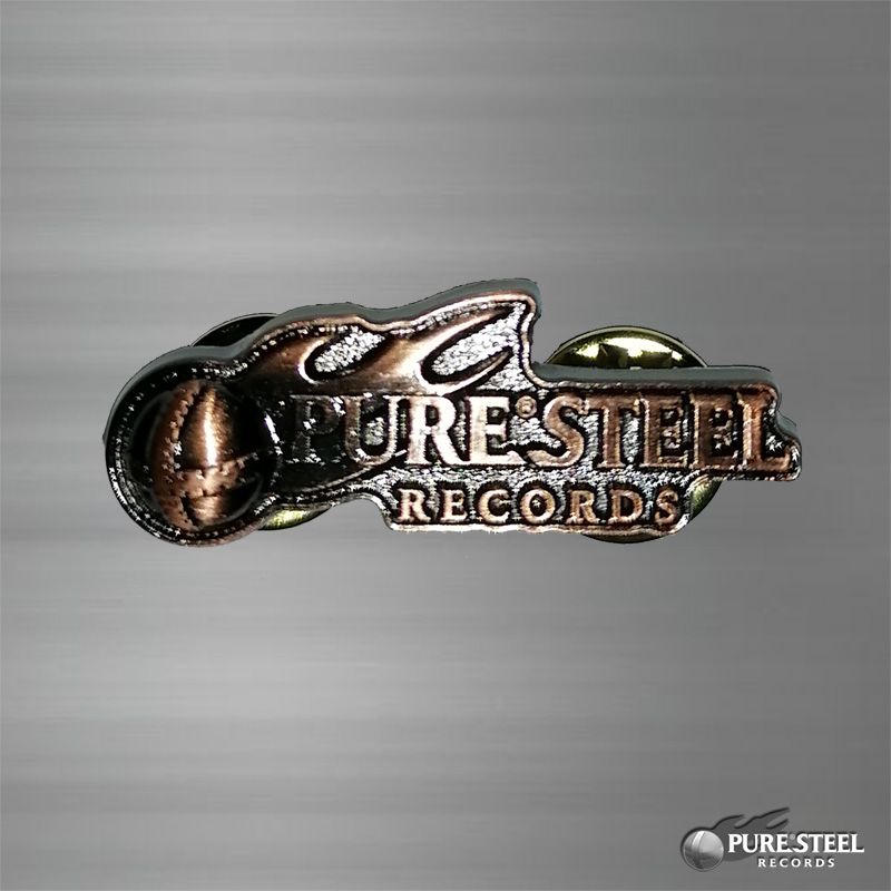PURE STEEL RECORDS - Pin (gold)