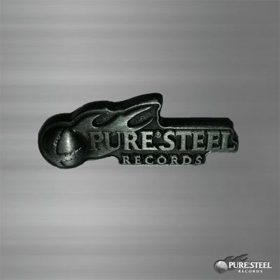 PURE STEEL RECORDS - Pin (silver)